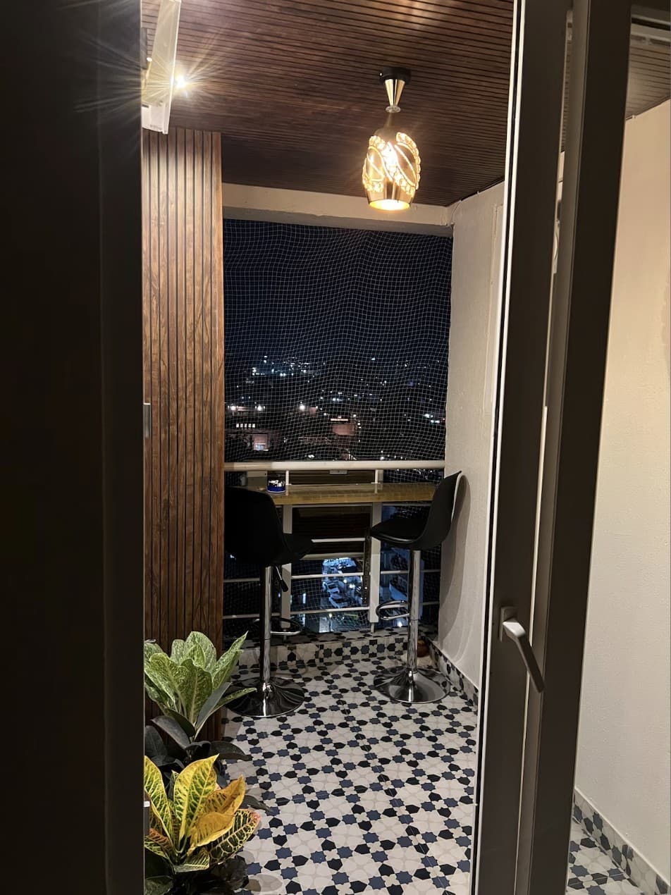 Saanjh 1212 Apartment with City View Balcony view 4